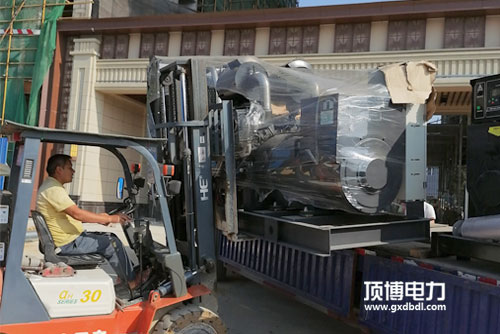 學(xué)校柴油發(fā)電機(jī)組運輸中
